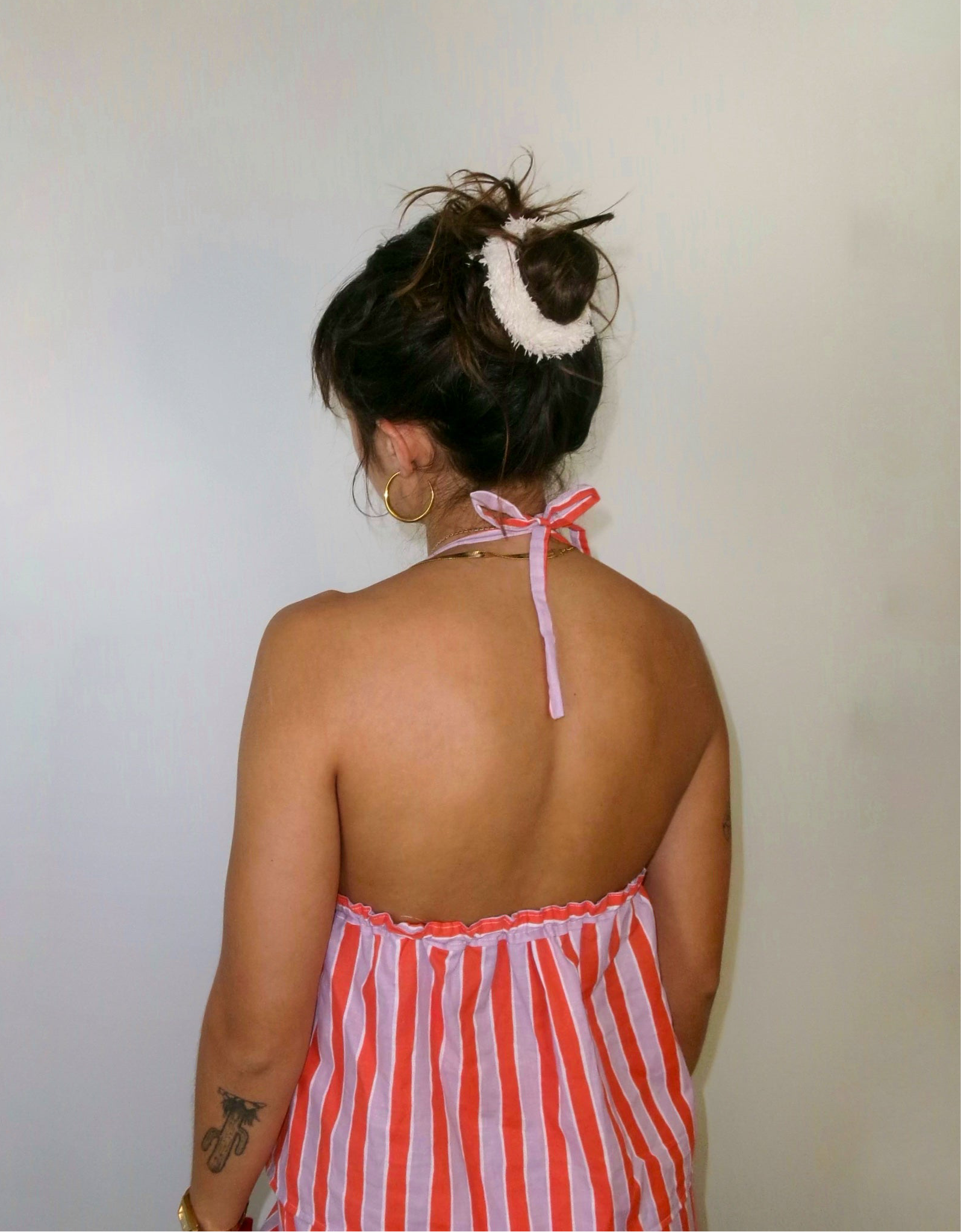 Georgette Top - Rayé