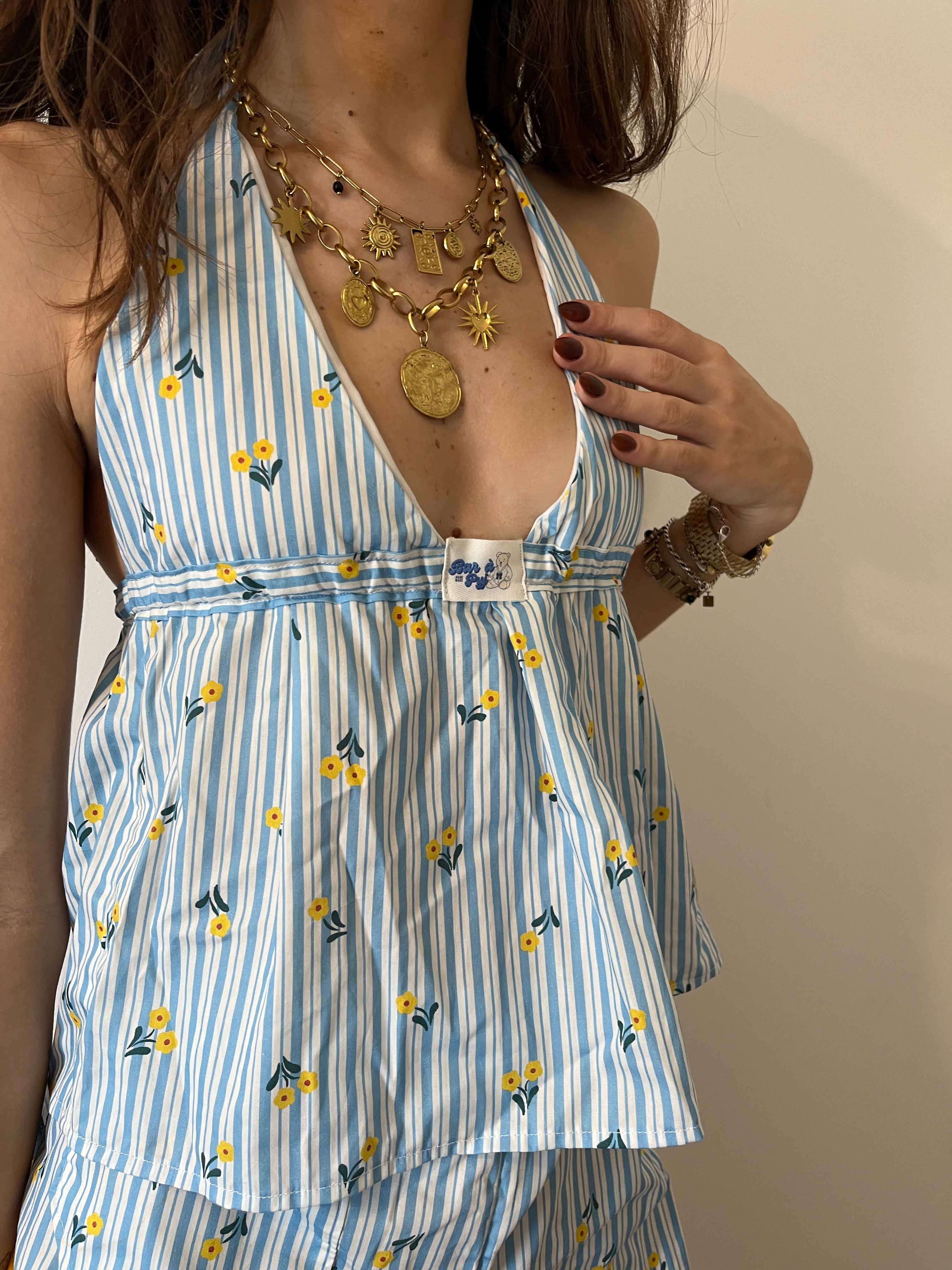 Georgette Top - Fleuris