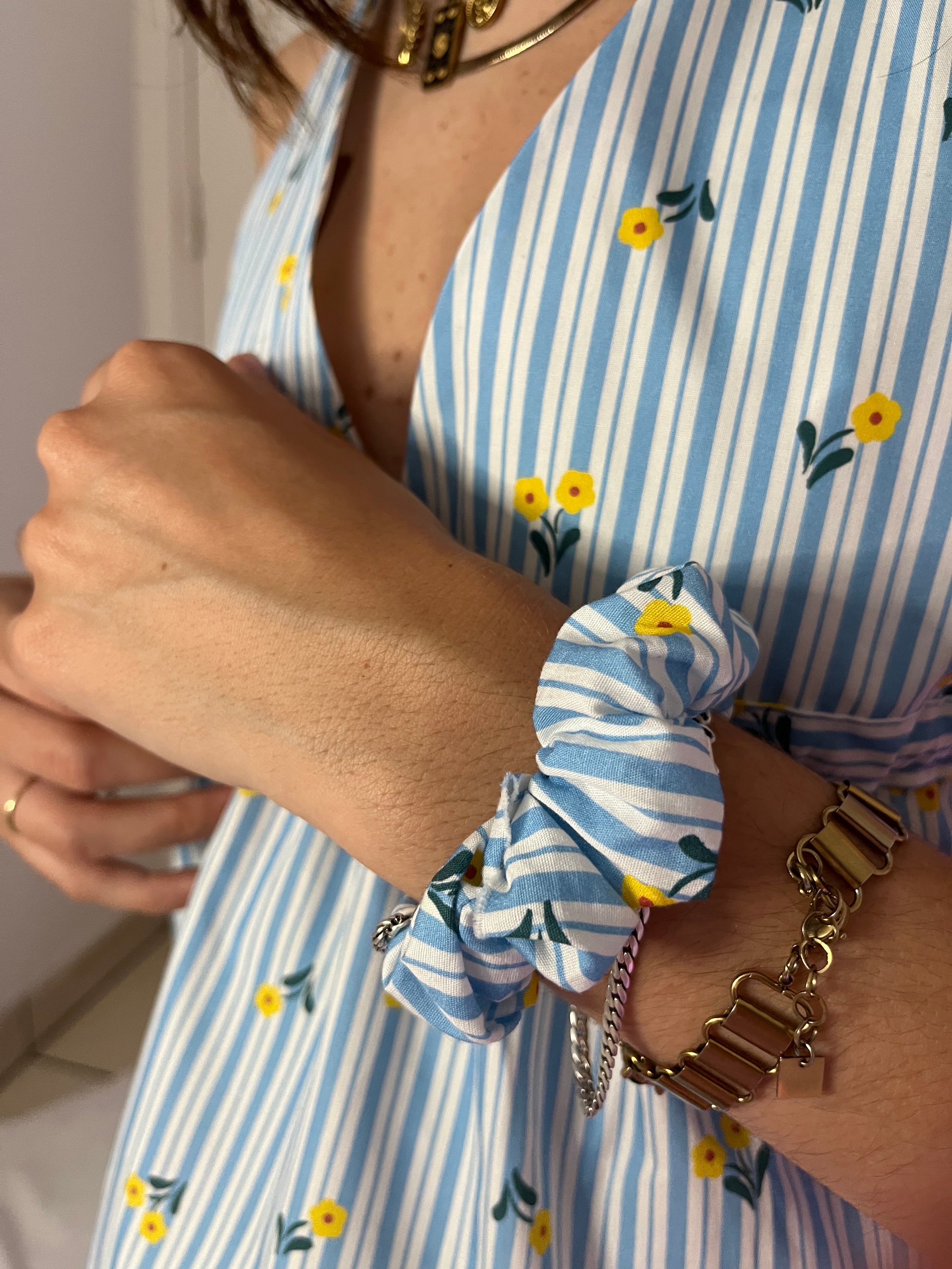 Scrunchie Fleuris